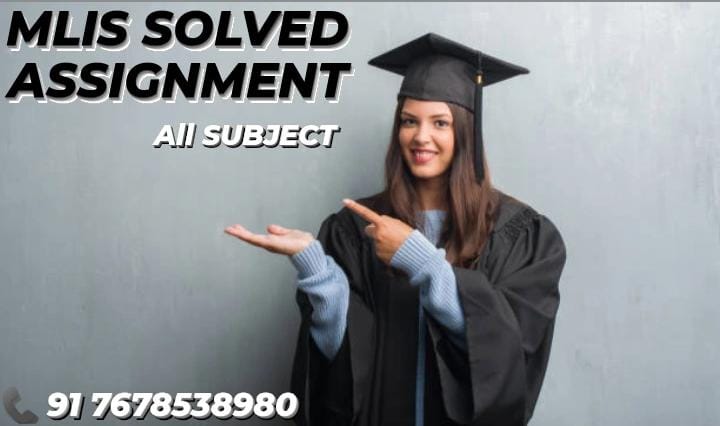 mlis solved assignment 2022 23